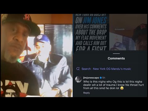 Jim Jones Responds To Mandu Warrior With A Super Violation Mikey B & Smitty React