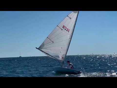 ILCA Laser Sailing: downwind boat speed with ODP Team