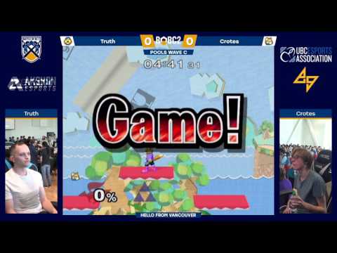 Battle of BC 2 | Truth (Sheik) vs. Crotes (Fox) | SSBM Pools