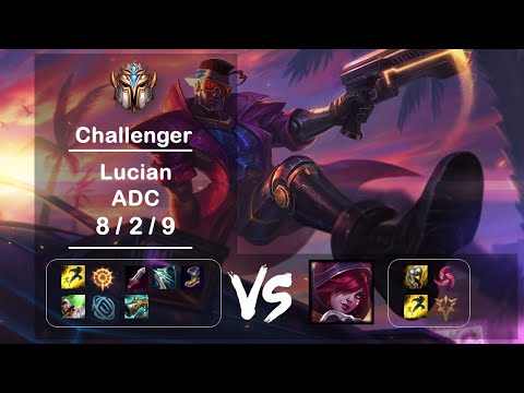 ADC Lucian vs Xayah KR Challenger Patch 12.7