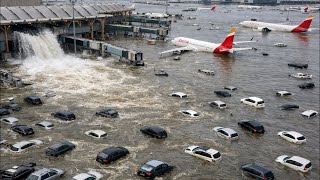 5 minutes ago, Chaos in Madrid! The Spain capital was Sink by severe flood