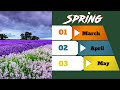 Learn English | months and seasons of the year