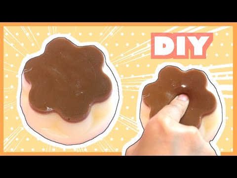 DIY realistic pudding tutorial