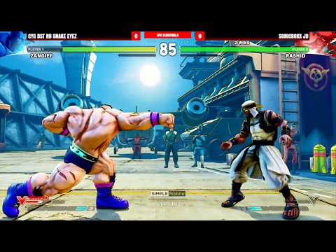 East Coast Throwdown 2017 - Street Fighter V Top 32 Part 3 - f/Snake Eyez, JB [1080p/60fps]