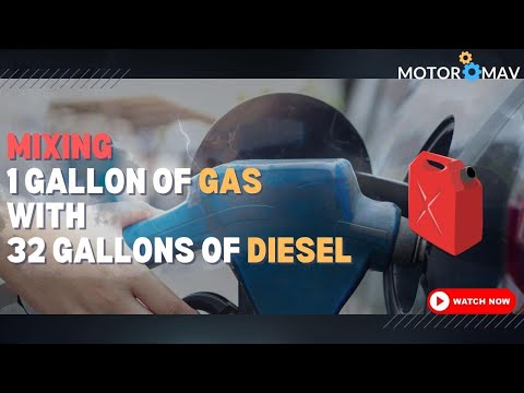What Happens If You Put 1 Gallon Of Gas In 32 Gallons Of Diesel Engine?