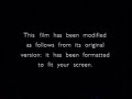 Warner Home Video Format Screen 1994 VHS Quality