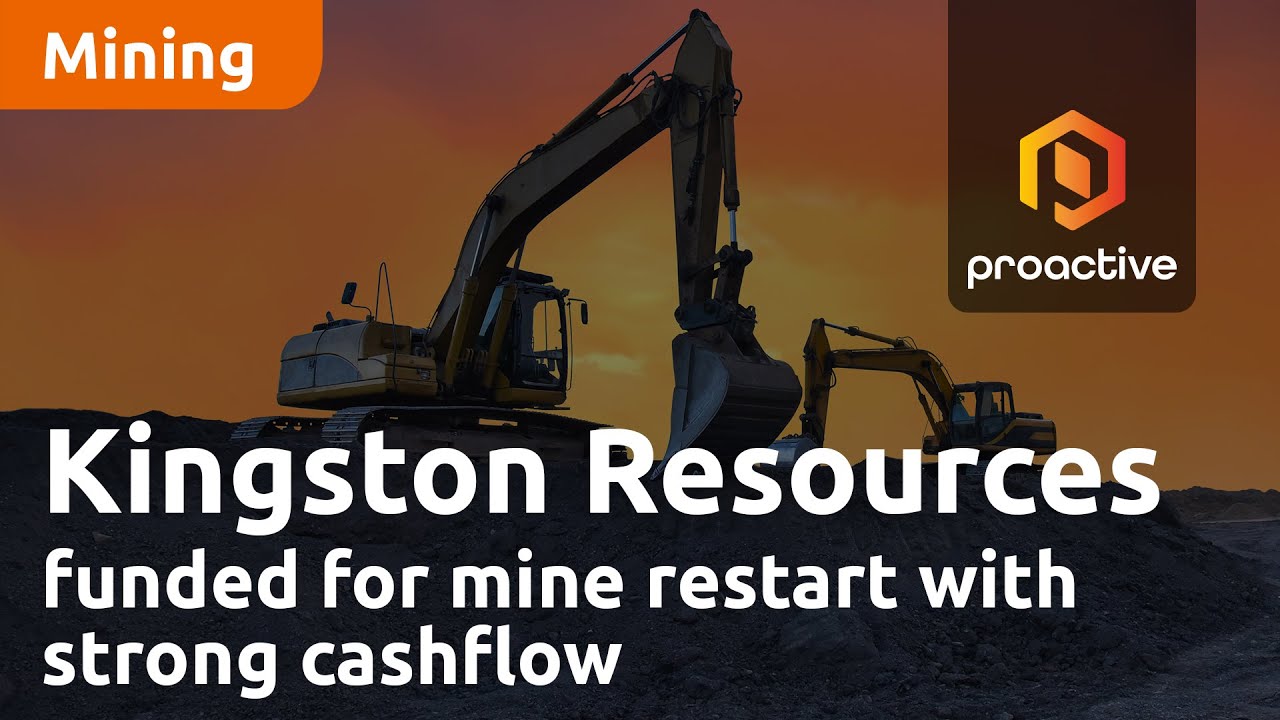 Kingston Resources funded for mine restart with strong cashflow