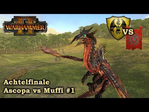 Drachenrunden - Vampire vs Skaven - Achtelfinale: Ascopa vs Muffi #1: TW: Warhammer 2 [deutsch]
