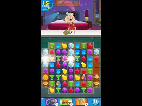 Family Guy Another Freakin Mobile Game Level 185 - NO BOOSTERS