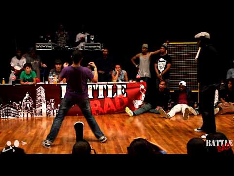 BATTLE BAD 2012 - 1/4 FINALE POP -  RACHID VS MONSTA POP - HKEYFILMS