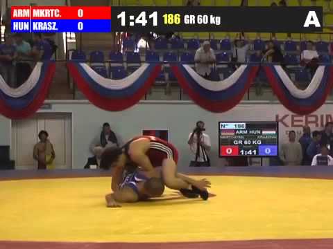 World cup. Saransk 2012. ARM-HUN 60 kg.