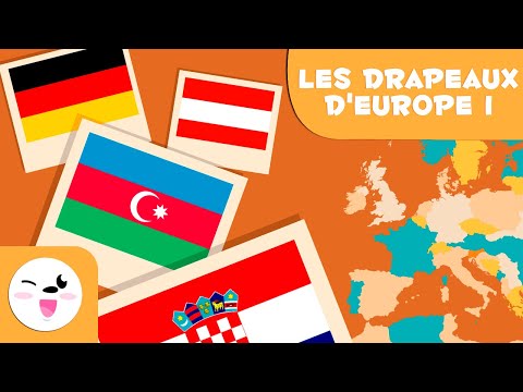 Les drapeaux d'Europe I - Géographie pour les enfants