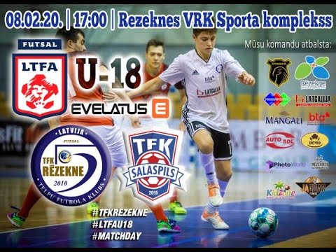TFK RĒZEKNE U18 - TFK SALASPILS U18 (08.02.20)