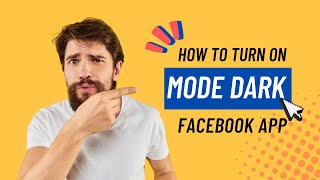 how to turn on facebook dark mode 2023