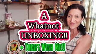 A Whatnot UNBOXING | Thrift With Me | eBay, Niknax, Whatnot