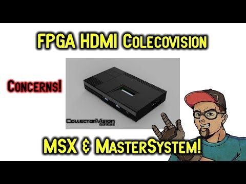 Collectorvision HD FPGA Coleco MSX Sega Master System - Will It Be a Kickstarter Scam?