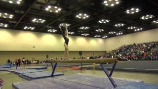 Hannah McCrary Lv10 Cincinnati, Beam 2015CircleofStars