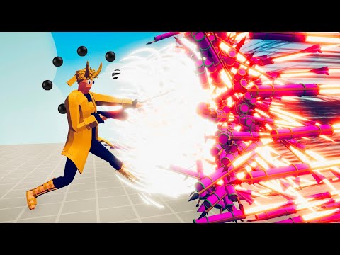 NARUTO BIJUU vs EVERY GOD | TABS Totally Accurate Battle Simulator