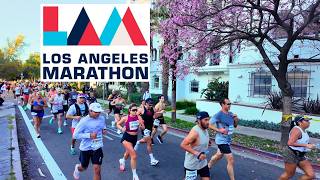 LA Marathon 2026 from Sunset Blvd!