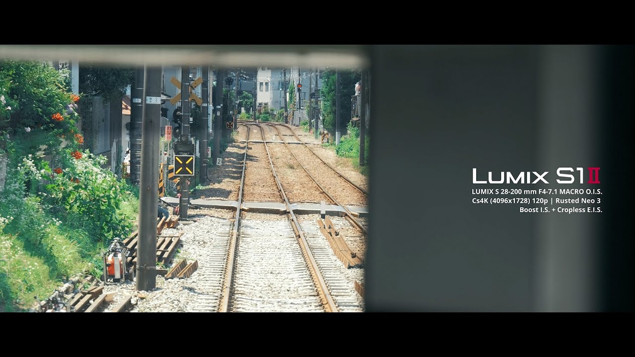 LUMIX S1II Cs4K 120fps ➤ 24fps TEST