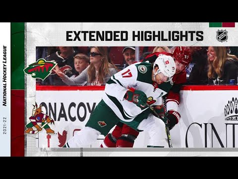 Minnesota Wild vs Arizona Coyotes ▶️ Nov 10, 2021