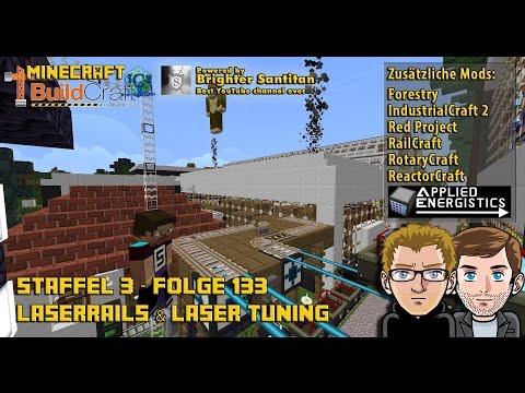 Let´s Play Buildcraft [HD+] S03E133 - Laserrails und Laser tuning