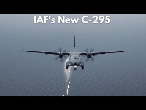 Counter measure Test by IAF's New C-295 #VIDEO