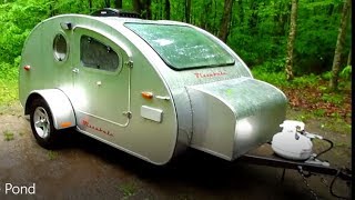 Teardrop Trailer Little Pond in Andes NY (Catskills)
