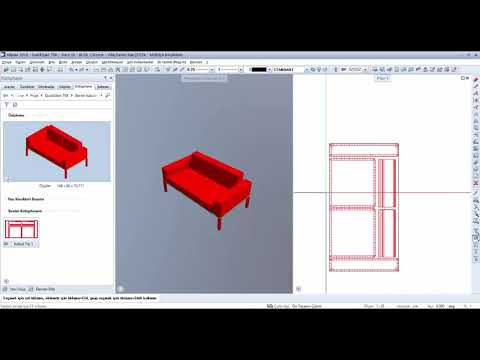 04 Quick Training Mobilya Modelleme ve Ölçülendirme