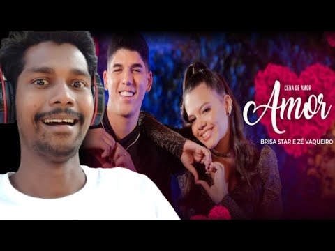 GRINGO REAGE A Brisa Star e Zé Vaqueiro - Cena de Amor (Videoclipe Oficial) | Esau Baru