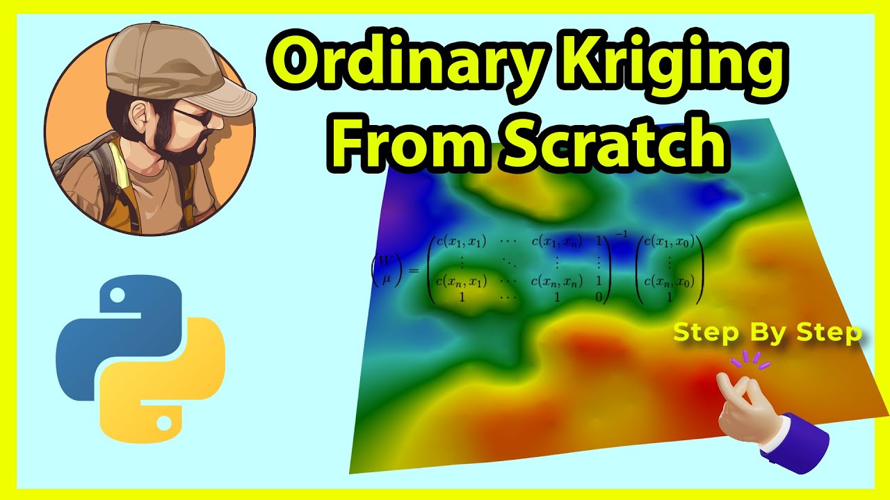 Ordinary Kriging in Python From Scratch
