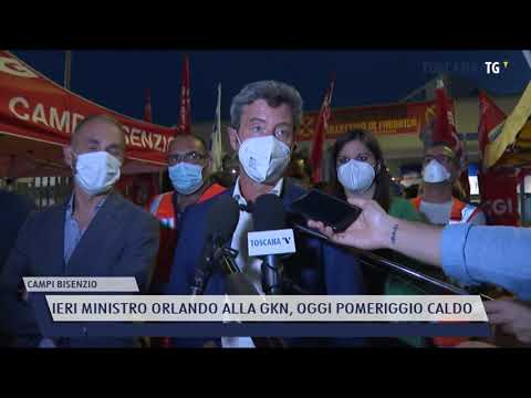 2021-08-04 CAMPI BISENZIO - IERI MINISTRO ORLANDO ALLA GKN, OGGI POMERIGGIO CALDO