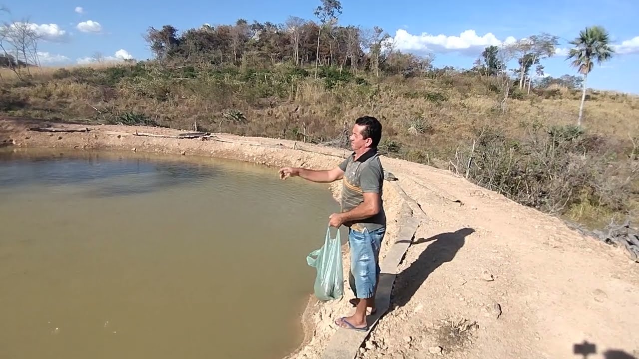 CRIAÇÃO DE TILAPIAS NO AÇUDE ESCAVADO NÃO DEU CERTO