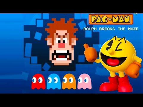 Pacman vs Wreck it Ralph - Ralph breaks the internet