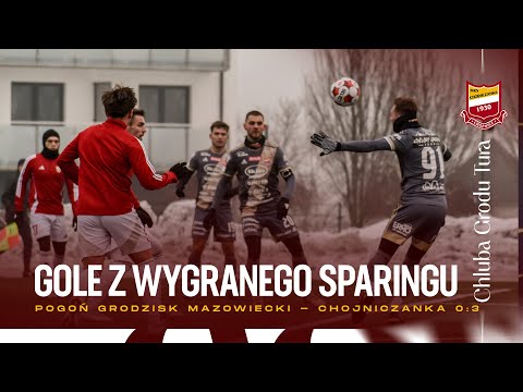 Sparing: Pogoń Grodzisk Mazowiecki - Chojniczanka 0:3 (gole | 17.01.2026)
