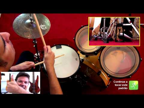 Aula de Bateria   video 2   bateria iniciante