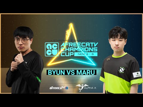 StarCraft 2: BYUN vs MARU - AfreecaTV Champions Cup | Ro4