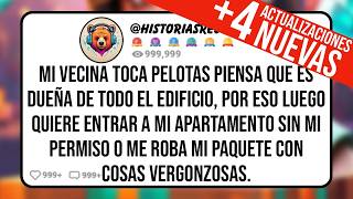 Mi VECINA Toca P*lotas Piensa que es Dueña de TODO el Edificio, Por eso Luego Quiere Entrar a mi Ap