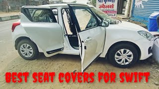 New Seat Covers For SWIFT...Proper Bucket Fit Seat Covers #car #seatcovers #accessories