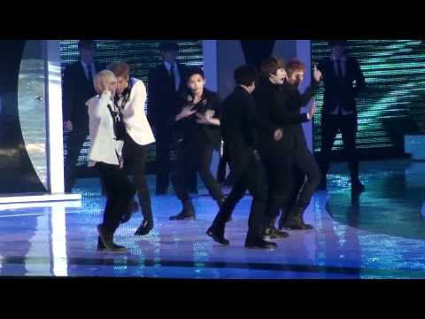 111129 [Fancam] Mnet MAMA in Singapore - Super Junior Performance