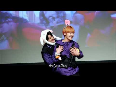 190421 1THE9 Gangnam Fansign  - Rap team Sexy dance