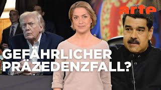 Trump und Maduro - weltpolitischer Wendepunkt | Mit offenen Karten - Im Fokus | ARTE
