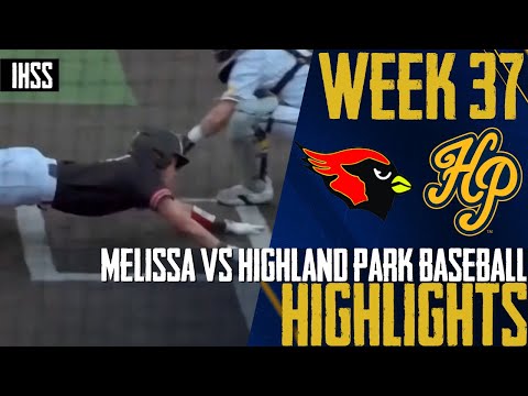 Melissa Sweeps Highland Park Out of Playoffs Behind Cullen Scott's Dominant Pitching