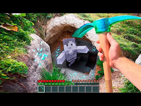 Real Life Minecraft: Underground Cave Adventure!