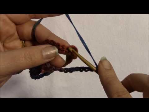 Free Crochet Tutorial Puff Stitch Necklace