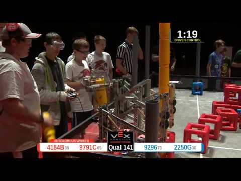 2015 VRC-MS Spir Q141 -  (4184B 9296) 49-Spirit Div-VRC Middle School-VEX Worlds 2015
