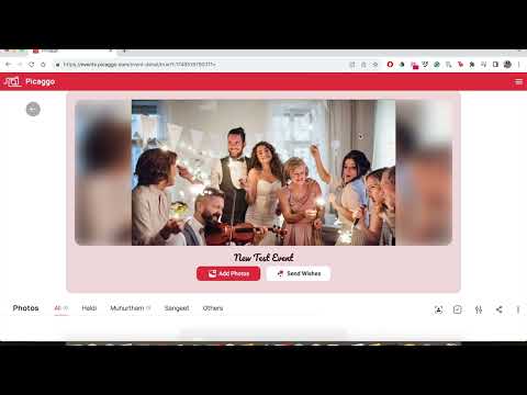 Live Wedding Demo