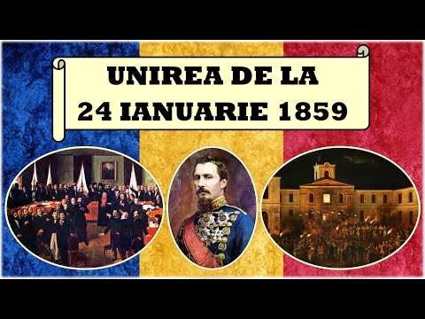 Unirea de la 24 Ianuarie 1859 pentru copii | Unirea Moldovei cu Țara Românească | Mica Unire