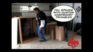 preview picture of video 'Packing & Moving Large Items with www.CowboyMoving.com'