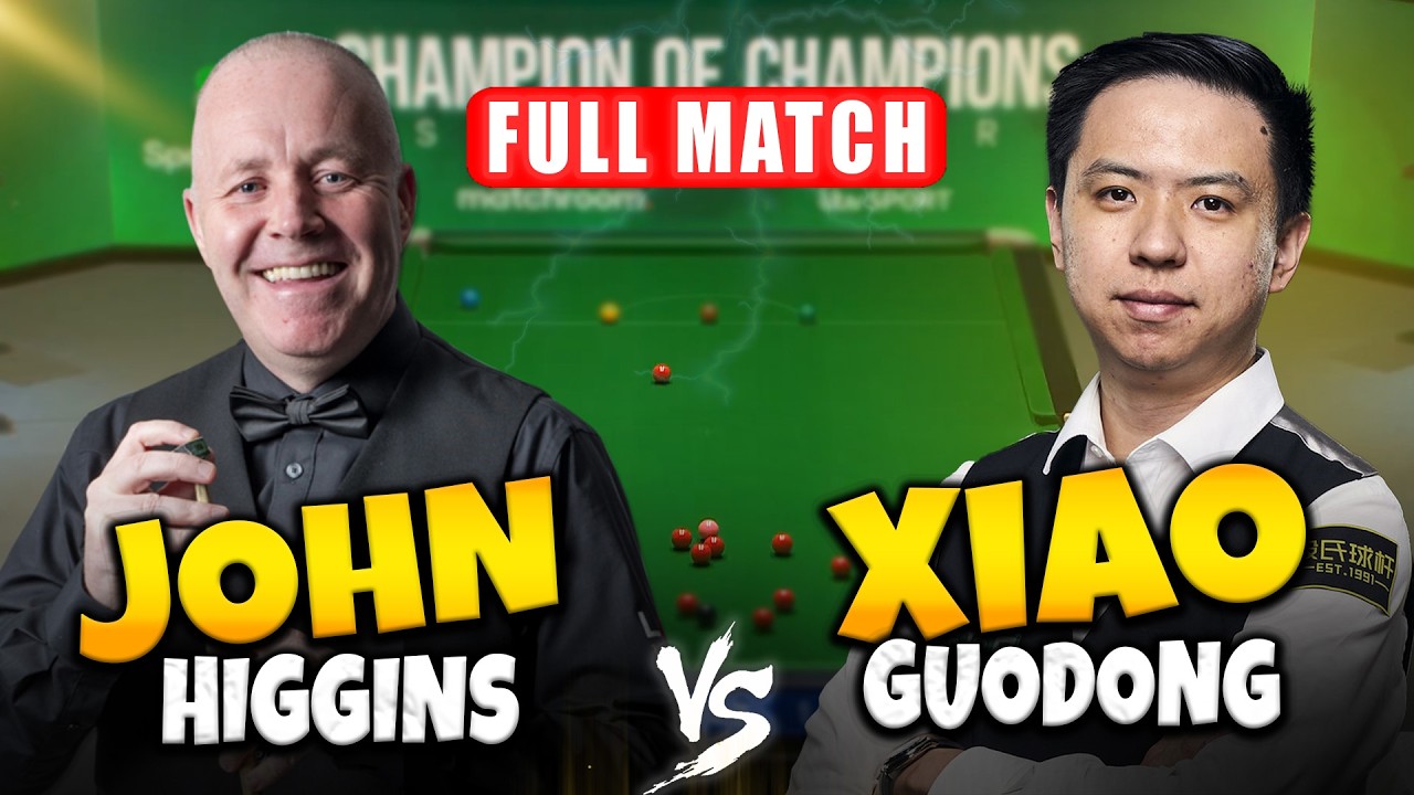 John Higgins vs Xiao Guodong Champion of Champions 2025 Snooker Full Match